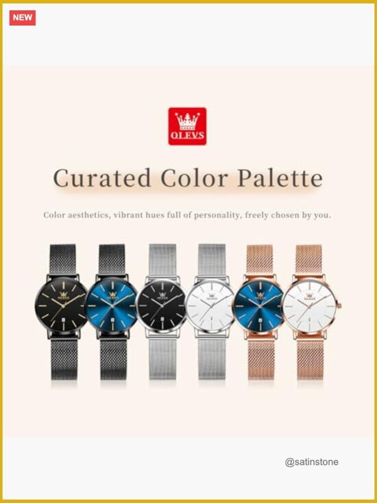 Women\'s Watches Leather Band Waterproof Thin Minimalist Casual Dress Quartz main image 4